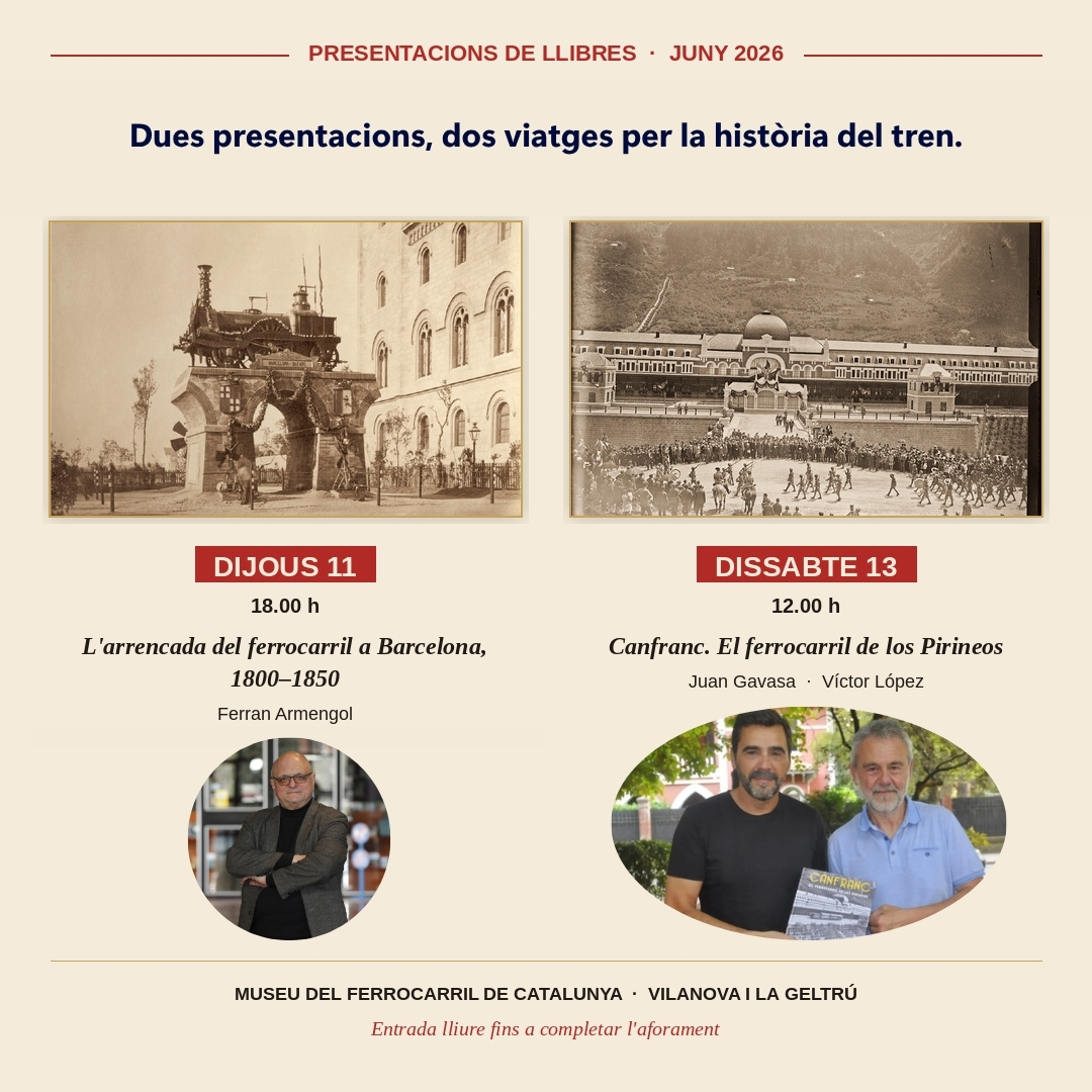Juny de literatura ferrovi�ria al Museu